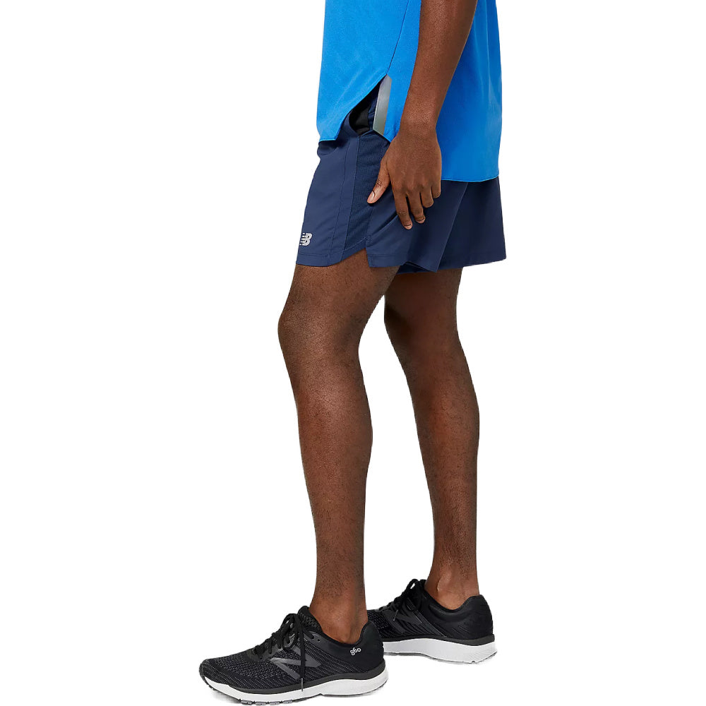 New Balance | Mens Accelerate 7 Inch Short (Indigo)