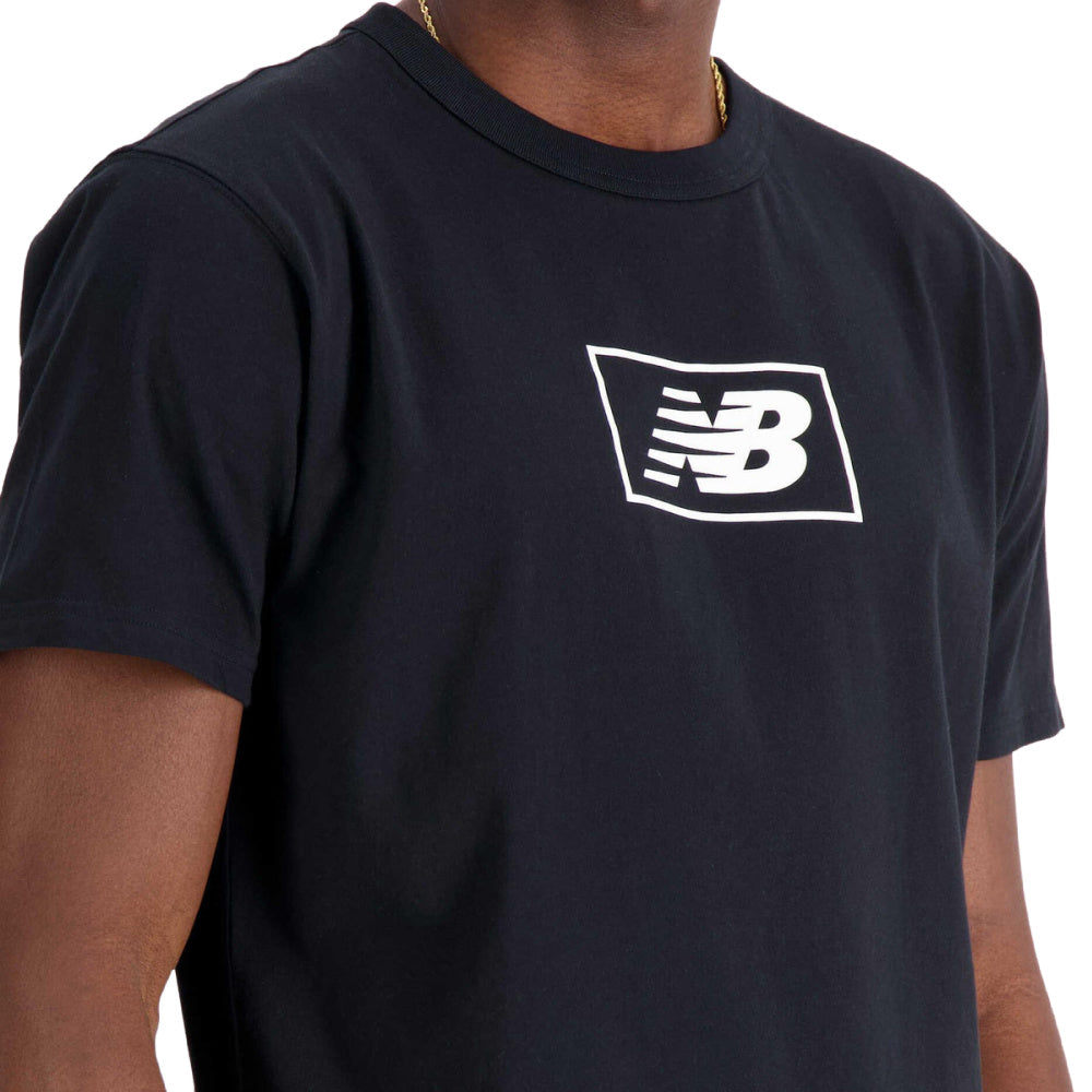 New Balance | Mens NB Essentials Logo T-Shirt (Black)