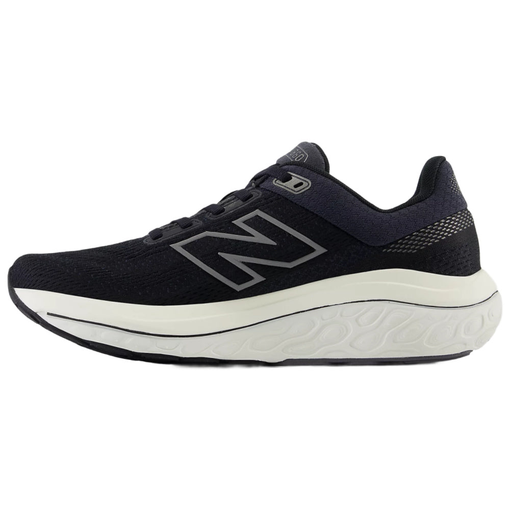 New Balance | Womens Fresh Foam X 860v14 D-Wide (Black/Phantom/Angora)