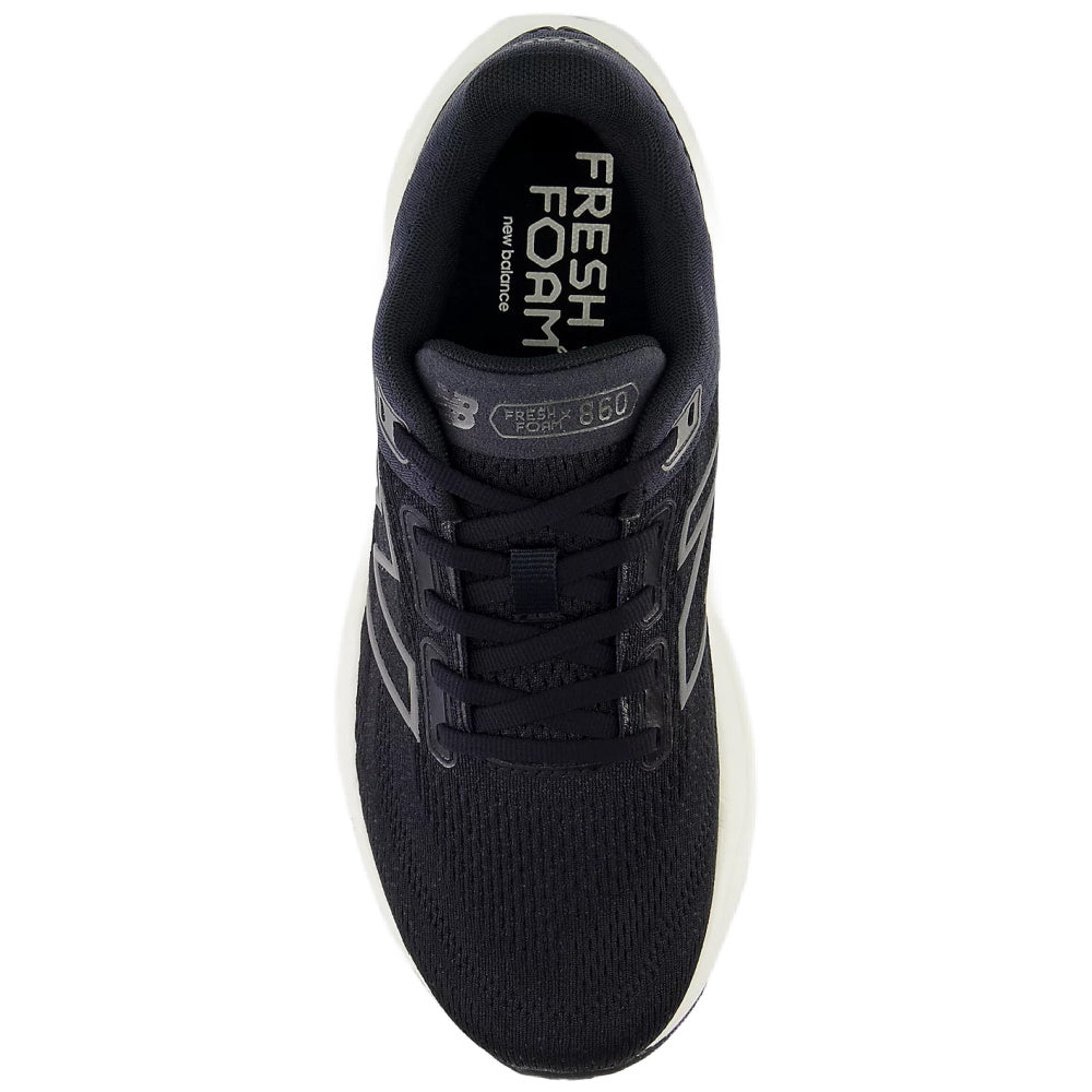 New Balance | Womens Fresh Foam X 860v14 D-Wide (Black/Phantom/Angora)