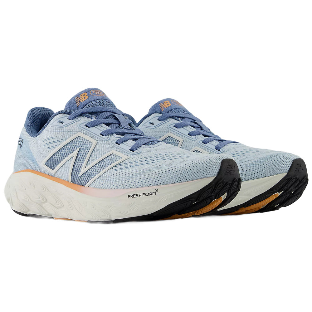 New Balance | Womens Fresh Foam X 880v14 D-Wide (Quarry Blue/Sea Salt/Heron Blue)