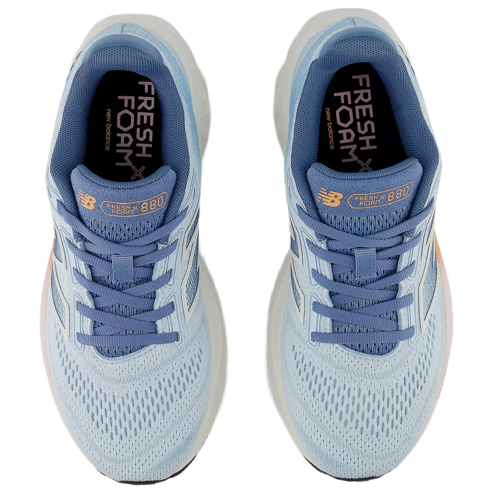 New Balance | Womens Fresh Foam X 880v14 D-Wide (Quarry Blue/Sea Salt/Heron Blue)