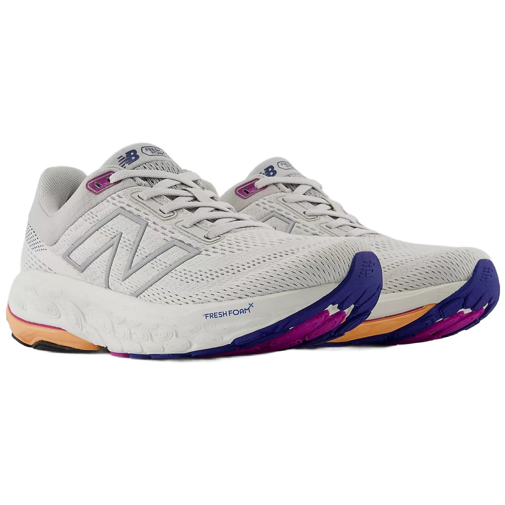 New Balance | Womens Fresh Foam X 860v14 D-Wide (Grey Matter/Copper/Silver Metallic)