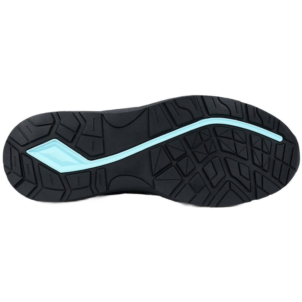 New Balance | Womens Logic Composite Toe Slip Resistant Safety Boots (Black/Blue)