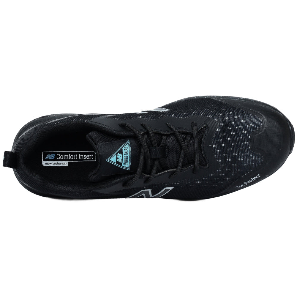New Balance | Womens Logic Composite Toe Slip Resistant Safety Boots (Black/Blue)