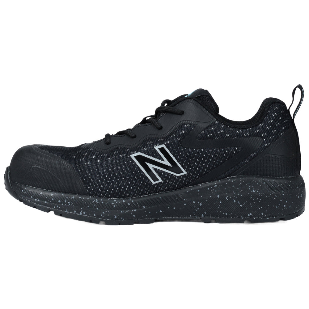 New Balance | Womens Logic Composite Toe Slip Resistant Safety Boots (Black/Blue)