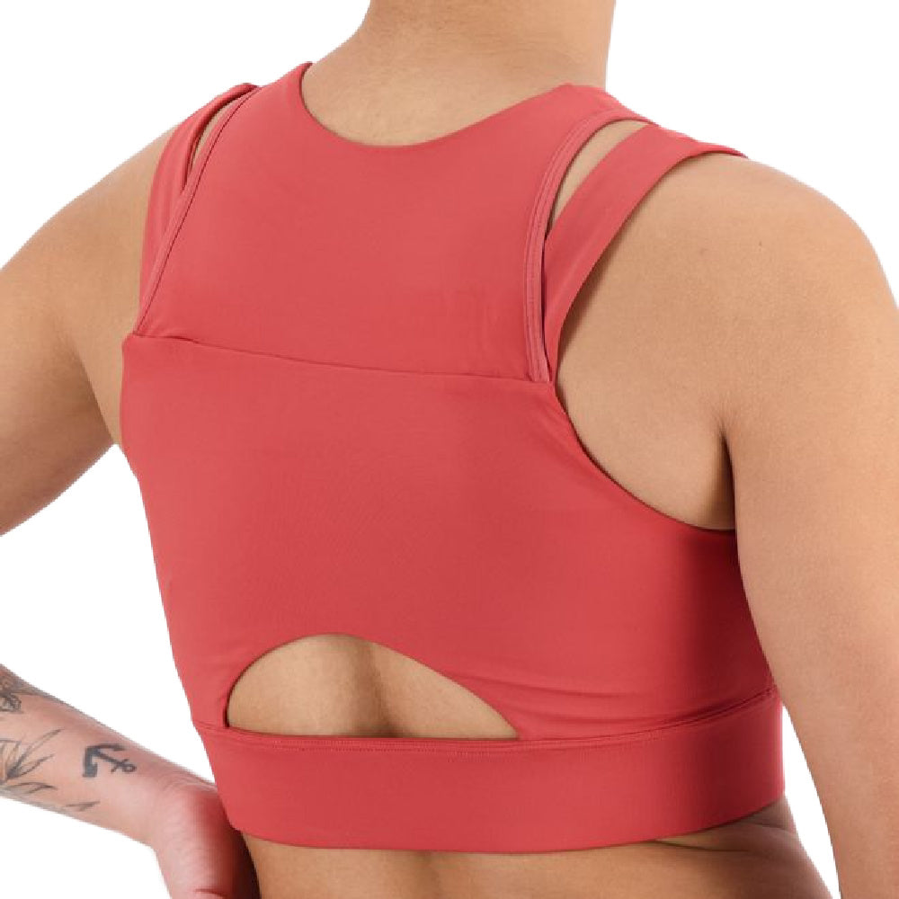New Balance | Womens Shape Shield Crop Bra (Red)