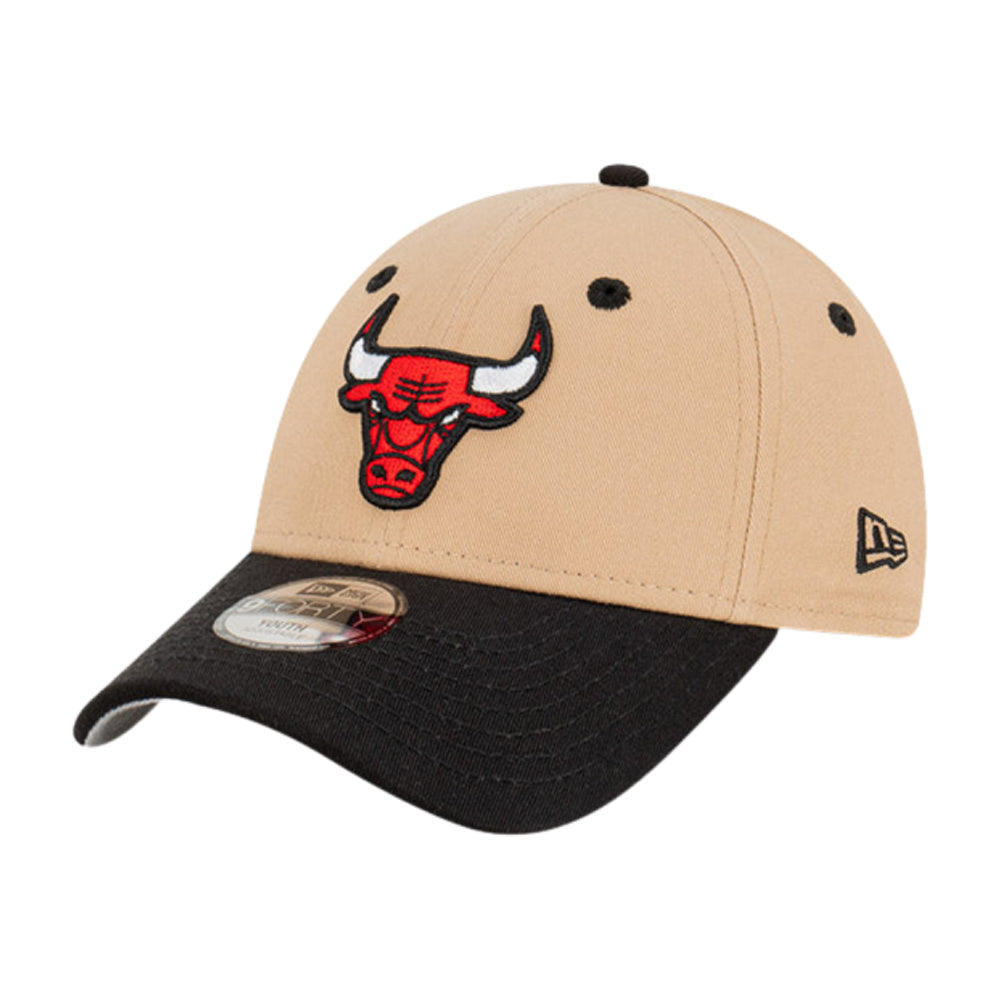 New Era | Youth 9Forty Clothstrap NBA 2-Tone Chicago Bulls (Camel/Black)