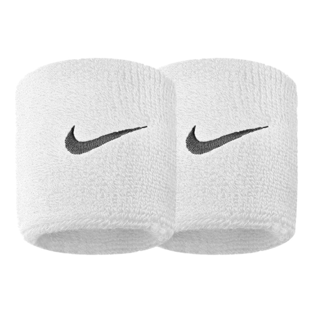 Nike | Unisex Swoosh Wristbands (White)