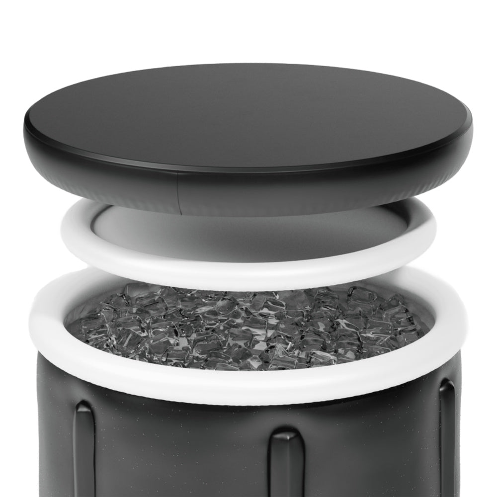 Nurecover | POD Complete Portable Ice Bath (Black/White)