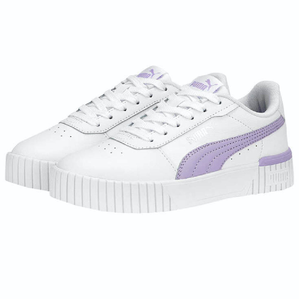 Puma | Kids Carina 2.0 Jr (Puma White/Vivid Violet)