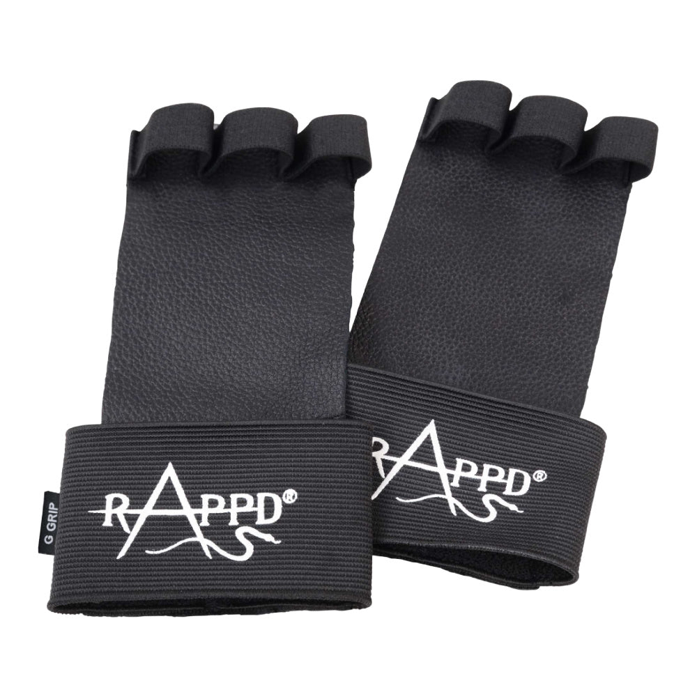 Rappd | G-Grip Hand Grips Kangaroo Leather (Black)