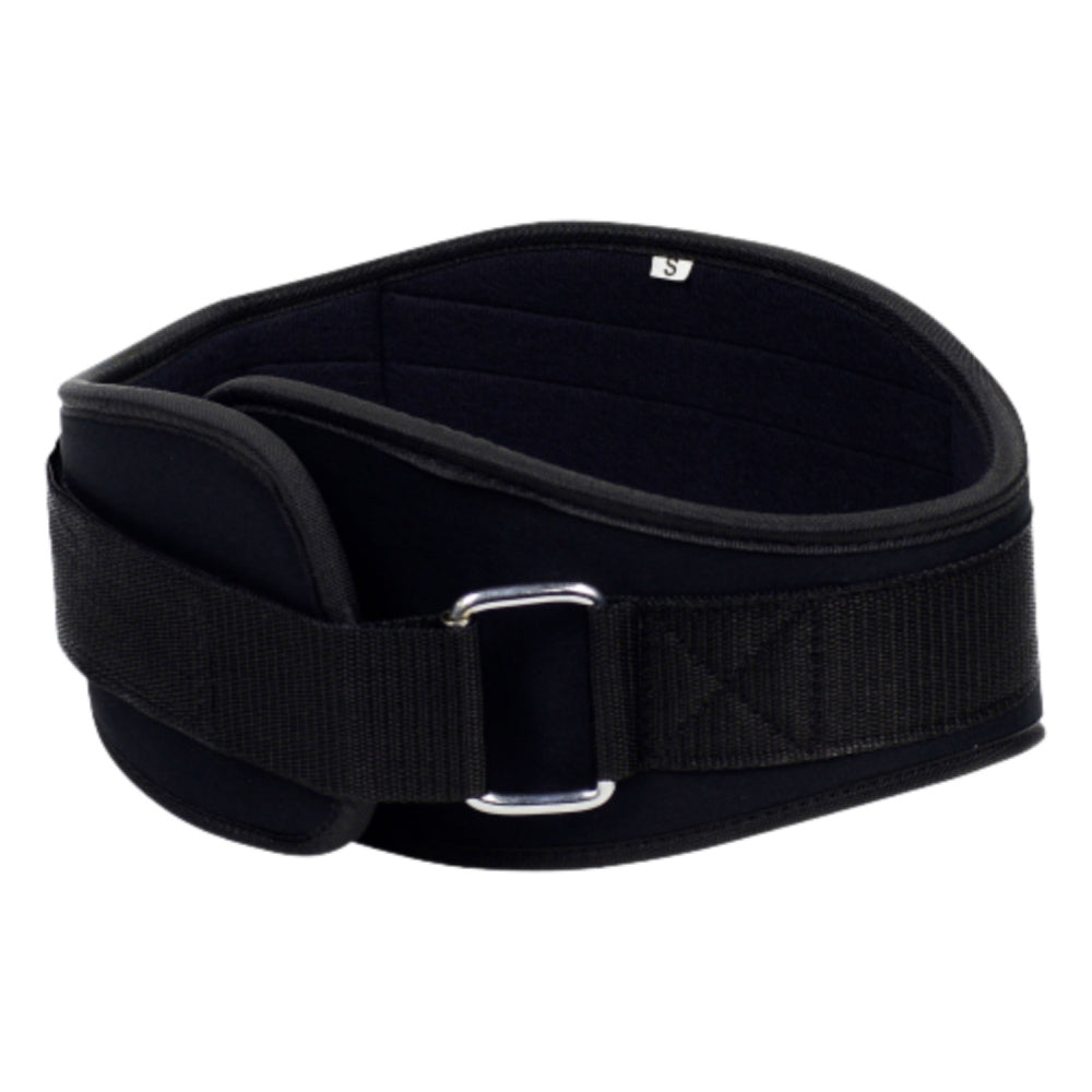 Rappd | Heavy Duty 6" Neoprene Training Belt 9mm (Black/White)