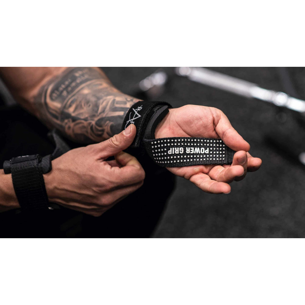 Rappd | Power Grip Lifting Straps (Black)