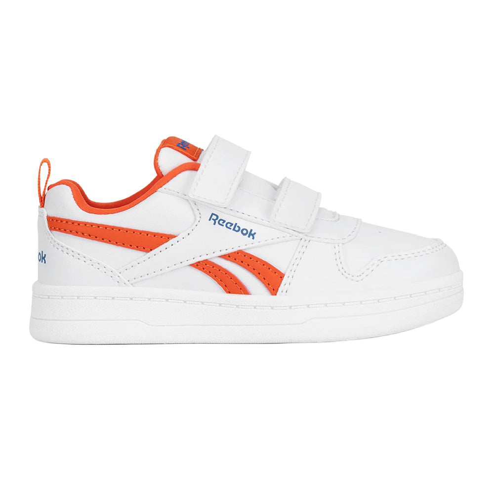 Reebok | Infants Royal Prime 2.0 ALT (White/Pump-Orange/Vector-Blue)