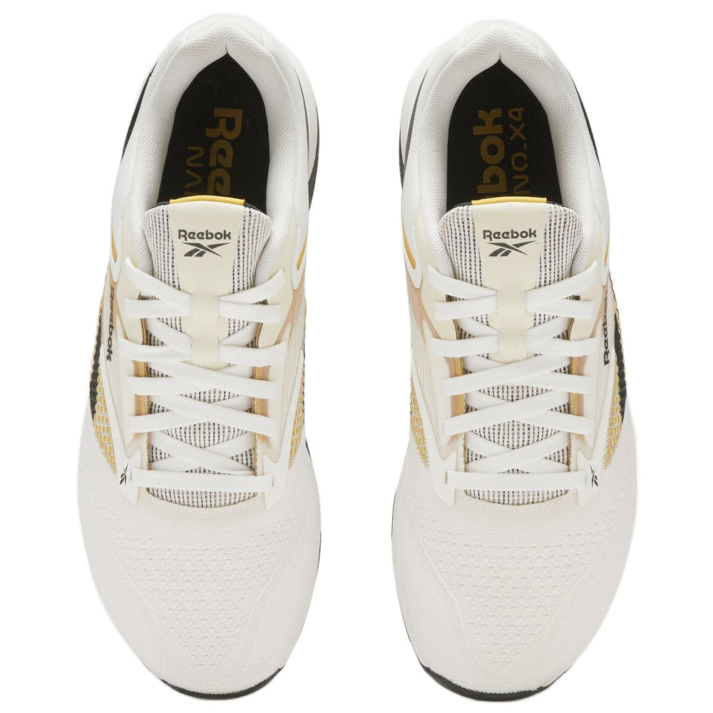 Reebok  | Mens Nano X4 (Chalk/Black/Retro Gold)