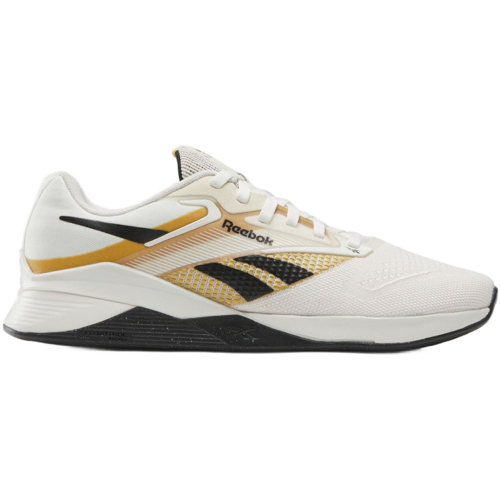 Reebok  | Mens Nano X4 (Chalk/Black/Retro Gold)