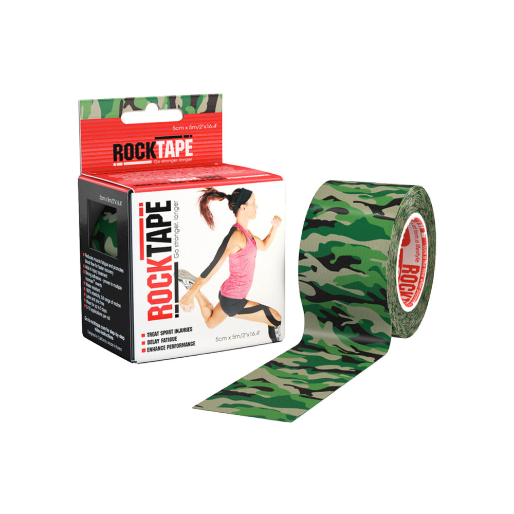 Rocktape | Standard 5cm X 5m (Camouflage Green)