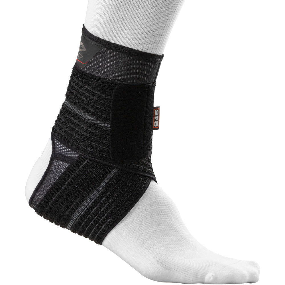 Shock Doctor | Ankle Sleeve with Compression Wrap Support (Black)
