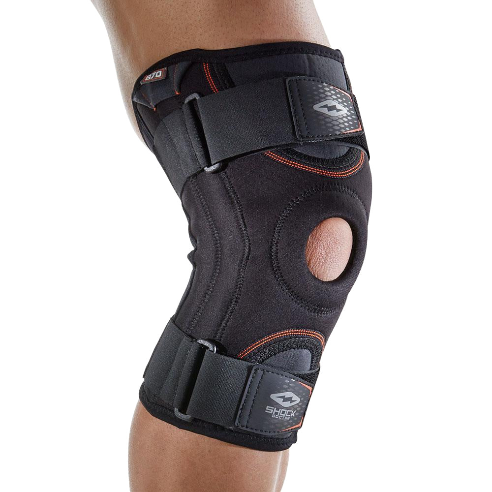 Shock Doctor | Knee Stabilizer With Flexible Support Stays (Black)