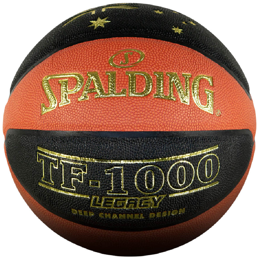 Spalding | TF-1000 Legacy Official Australia Basketball Game Ball Size 7 (Black/Orange)