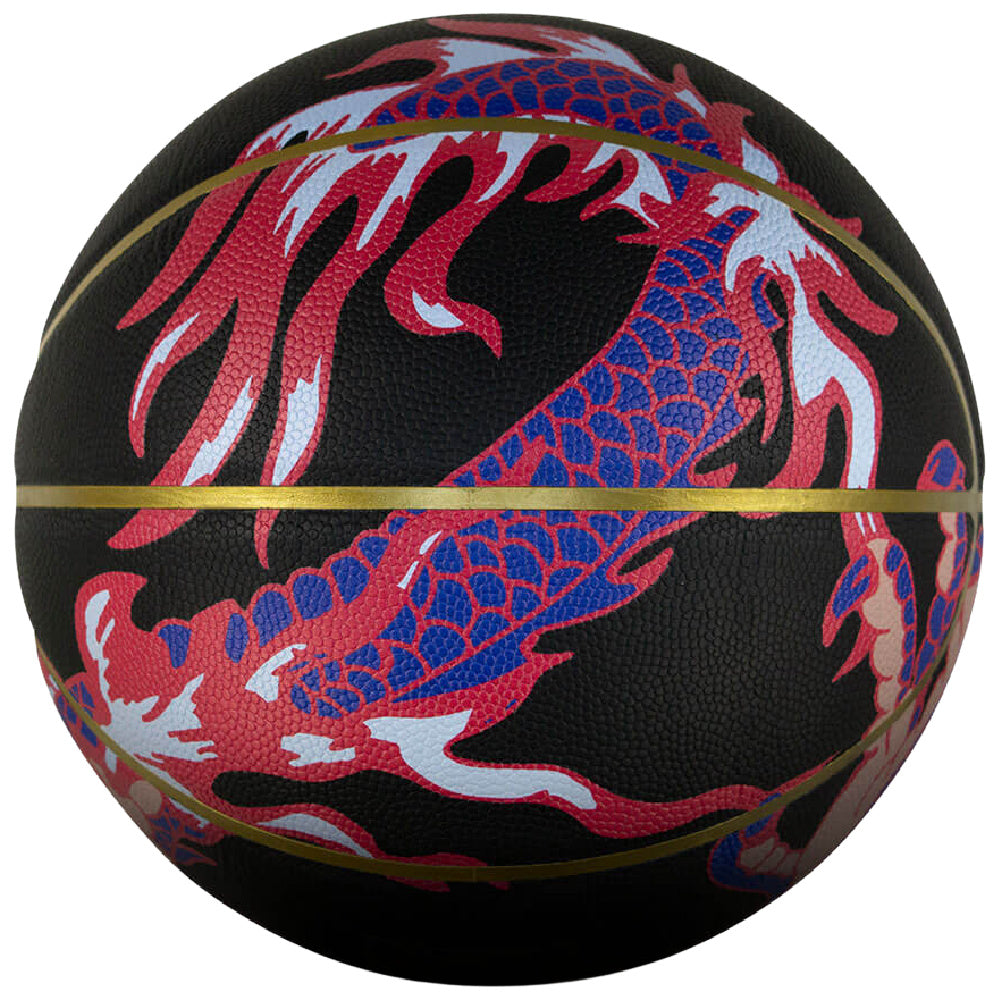 Spalding | Dragon Indoor/Outdoor Basketball Size 7 (Black/Gold)