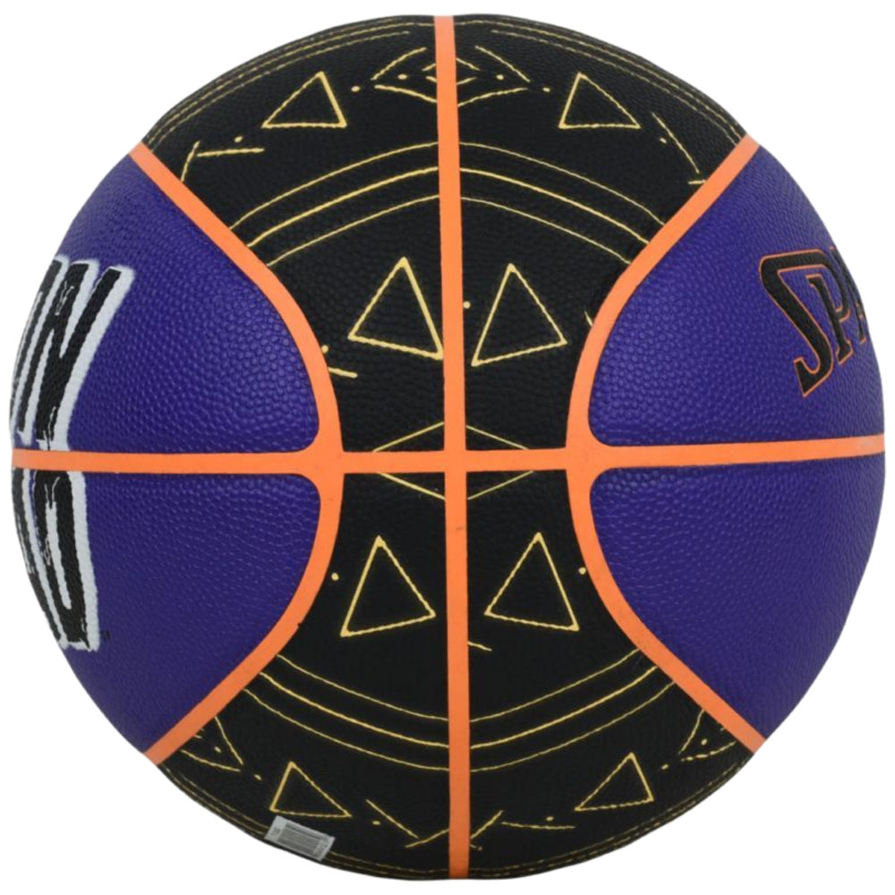 Spalding | Space Jam: A New Legacy Goon Squad Indoor/Outdoor Basketball Size 7 (Black/Purple/Orange)