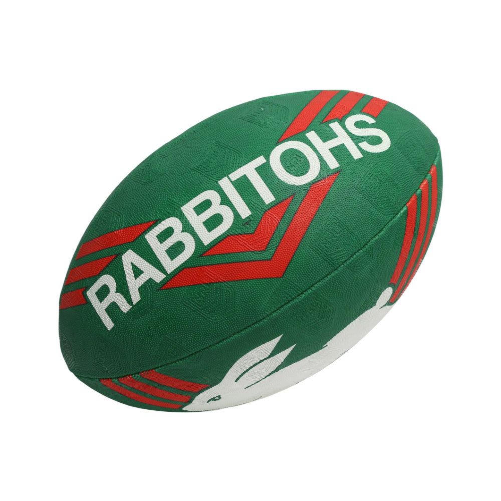 Steeden | NRL Supporter Ball South Sydney Rabbitohs 11 Inch (Green/Red)