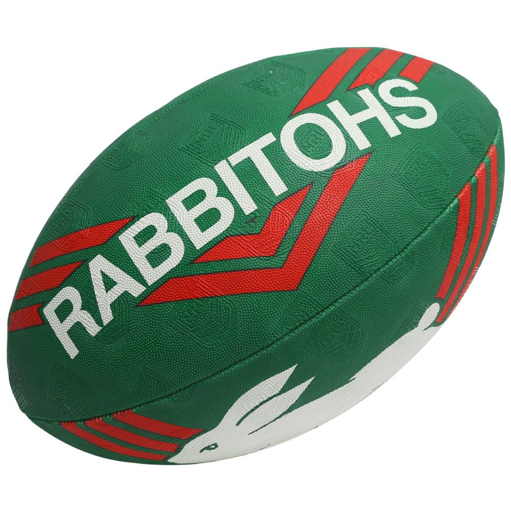Steeden | NRL Supporter Ball South Sydney Rabbitohs Size 5 (Green/Red)