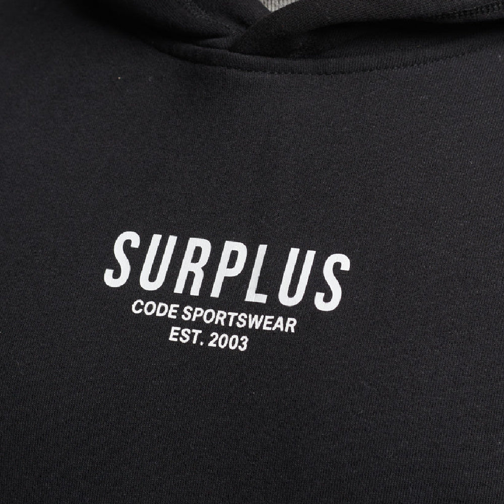 Superdry | Mens Code Surplus Loose Hood (Black)