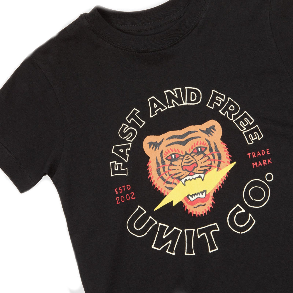 Unit | Kids Tygra Tee (Black)