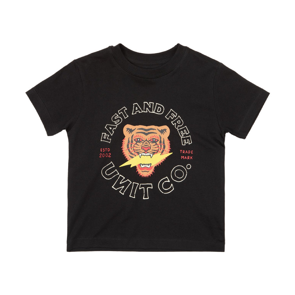 Unit | Kids Tygra Tee (Black)