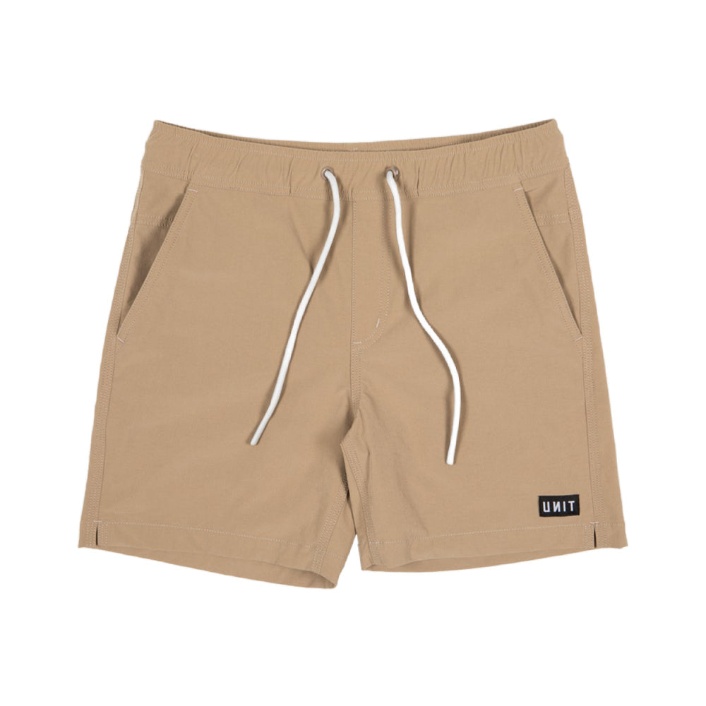 Unit | Kids Block Shorts (Khaki)