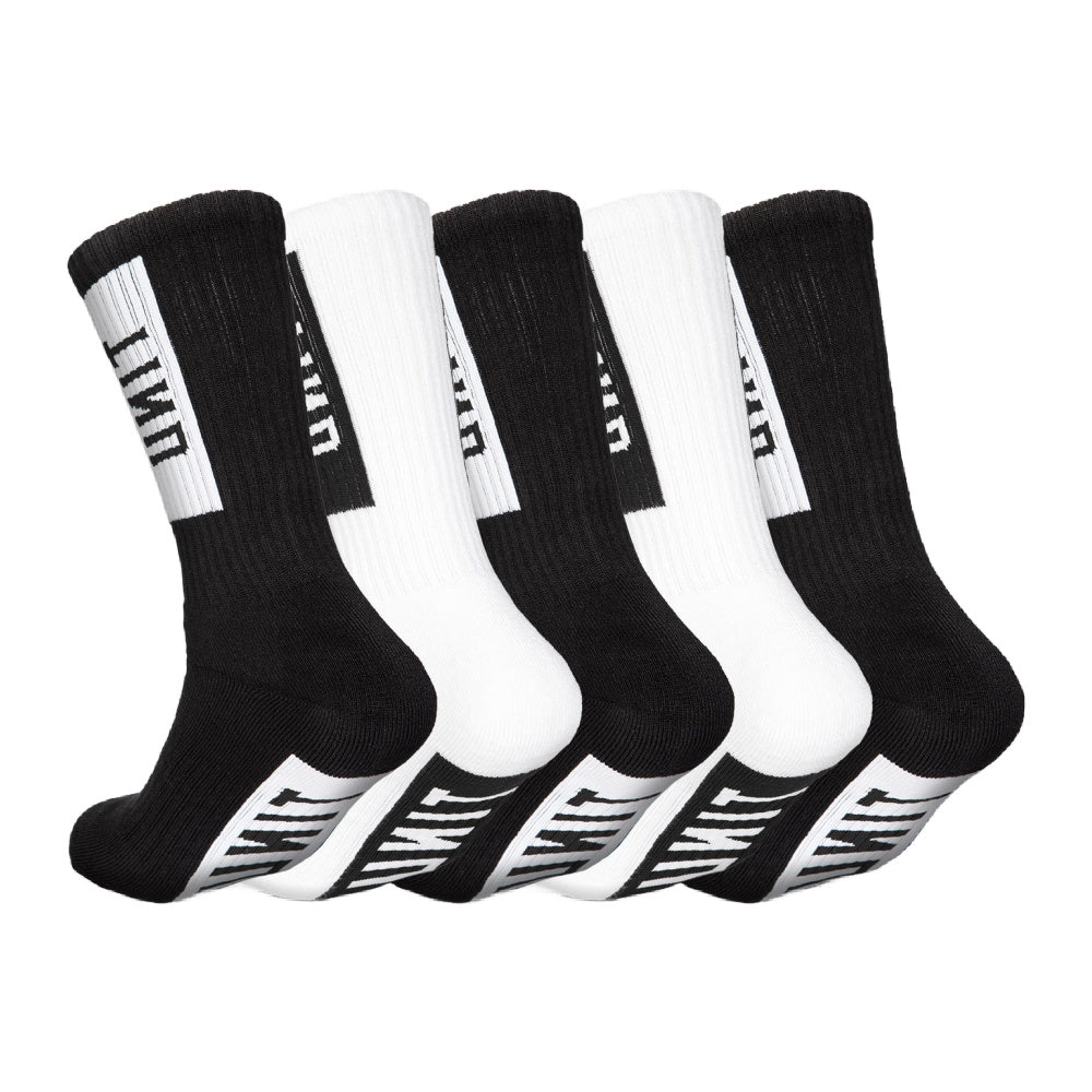 Unit | Youth Fixed Bamboo Socks Hi-Lux 5 Pack (Multi)