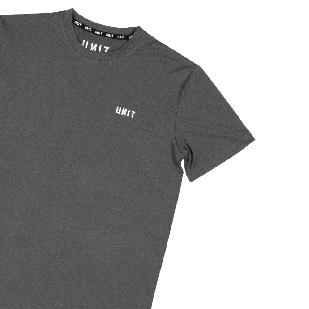 Unit | Youth Pro Flex Performance Tee (Char Heather)