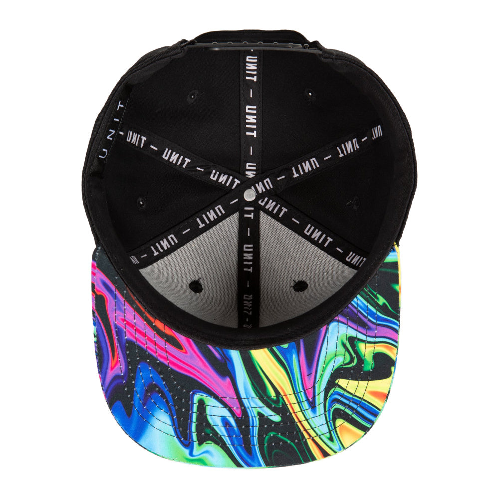 Unit | Youth Skyway Snapback Cap (Black/Tie Dye)