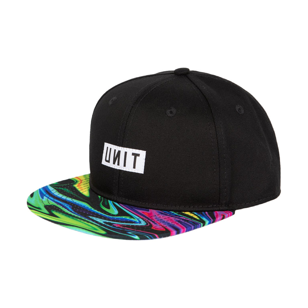 Unit | Youth Skyway Snapback Cap (Black/Tie Dye)