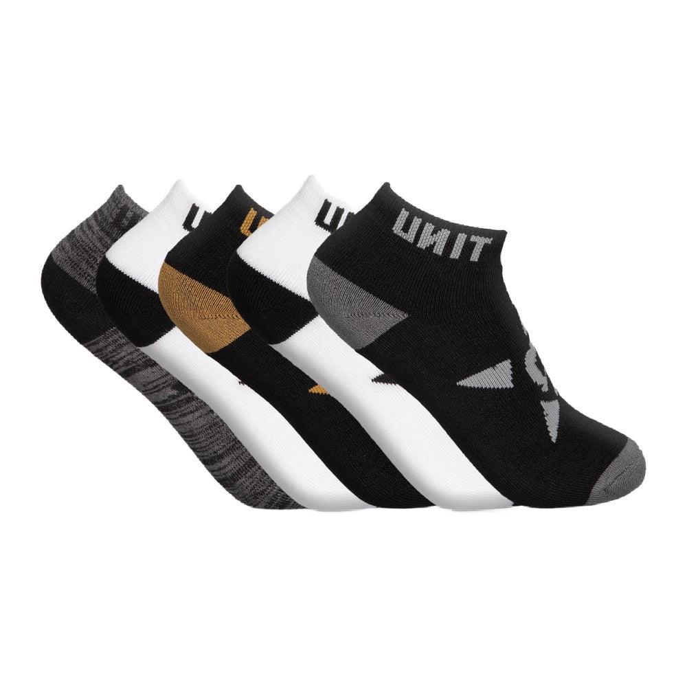 Unit | Youth Vital Bamboo Socks Lo-Lux 5 Pack (Multi)