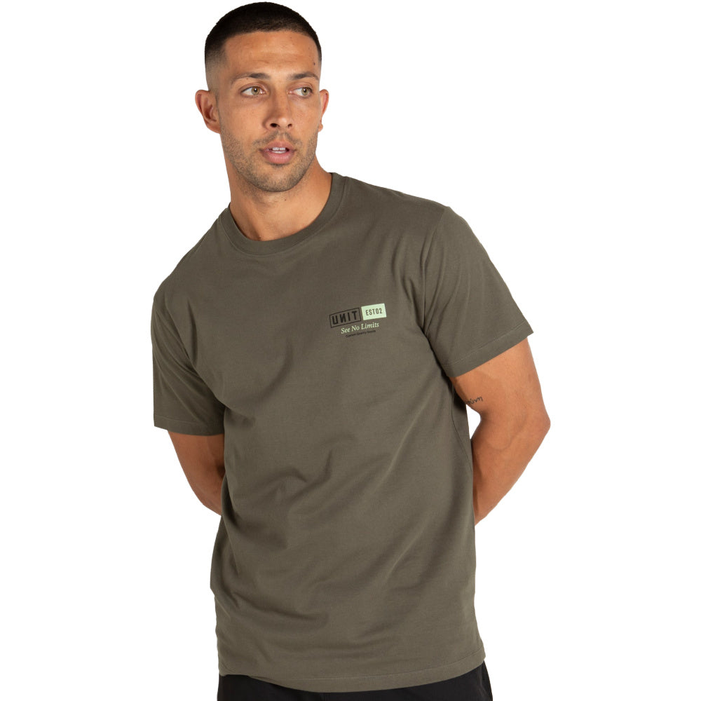 Unit | Mens T-shirt- Base (Military)