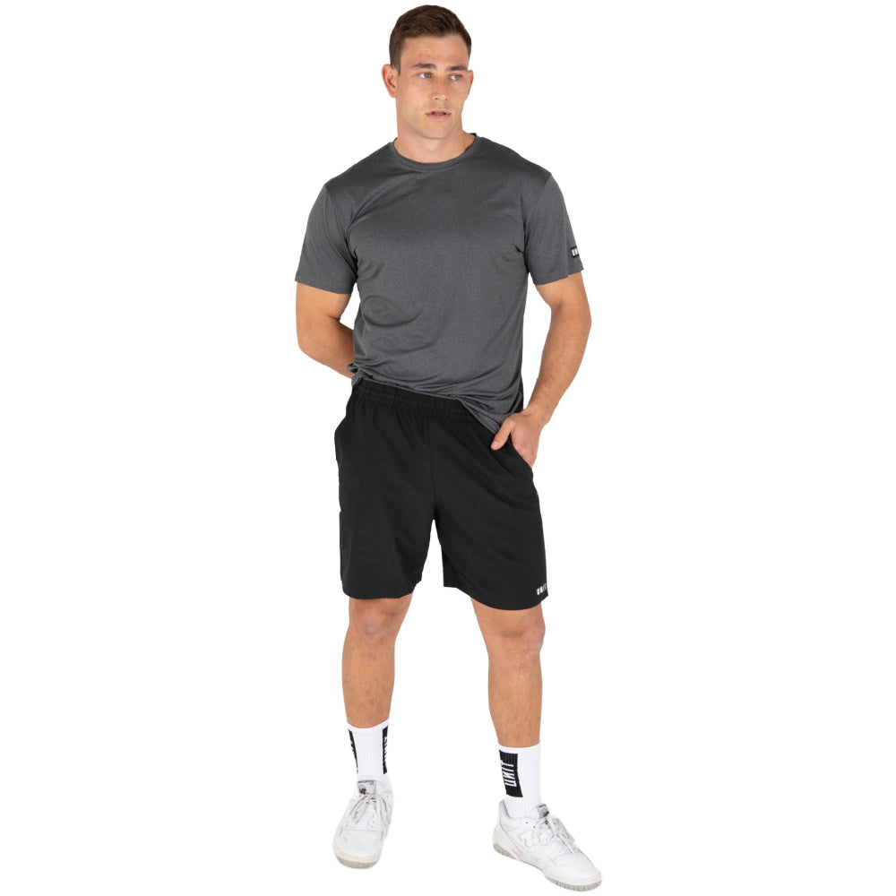 Unit | Mens Central Stretch 19" Shorts (Black)