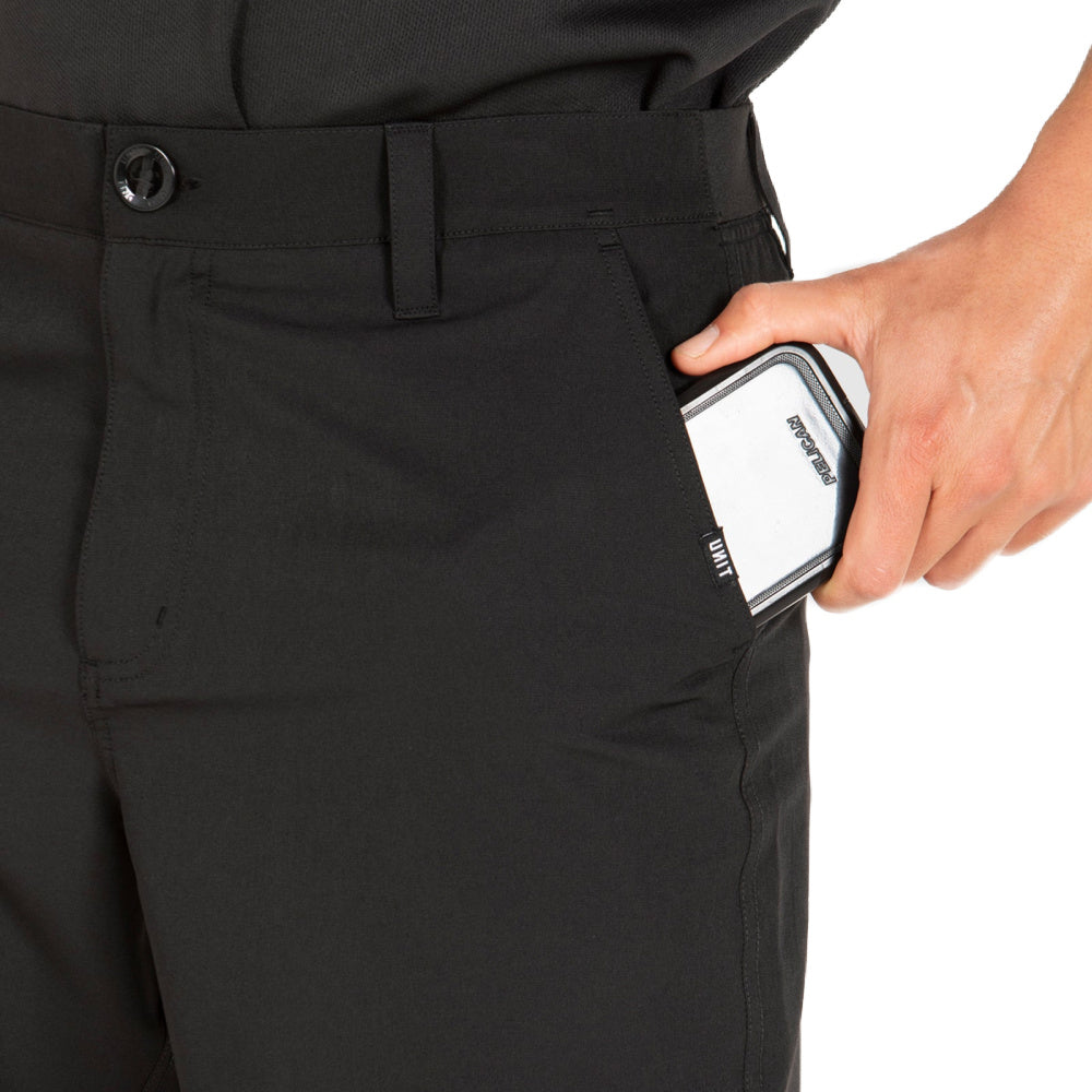 Unit | Mens Flexlite Lightweight Stretch 19" Shorts (Black)
