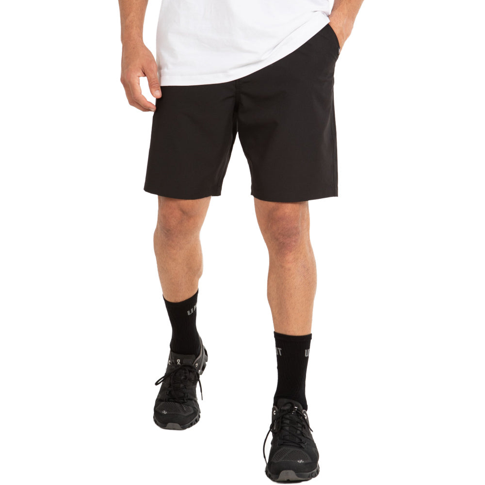 Unit | Mens Flexlite Lightweight Stretch 19" Shorts (Black)