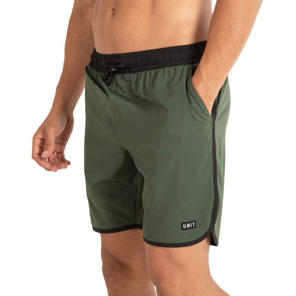 Unit | Mens Vent 16" Shorts (Military)