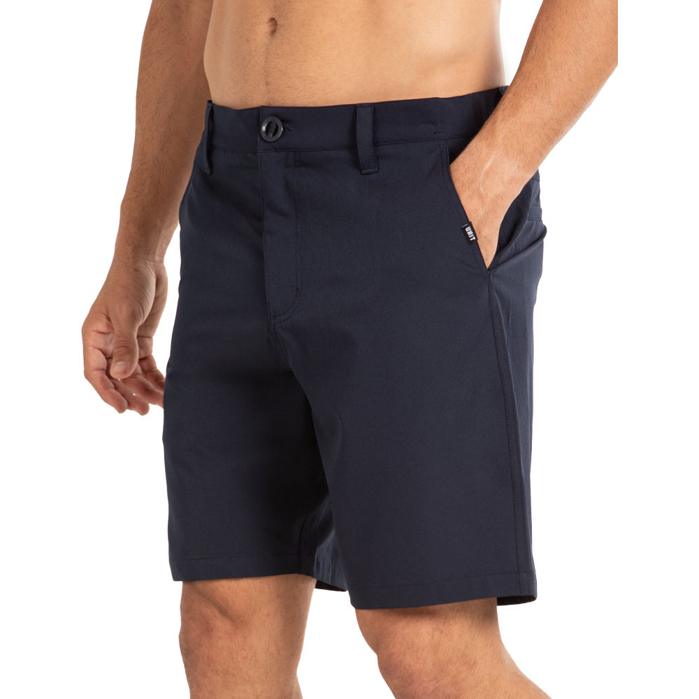 Unit | Mens Lightweight Stretch 19" Shorts- Flexlite (Navy)