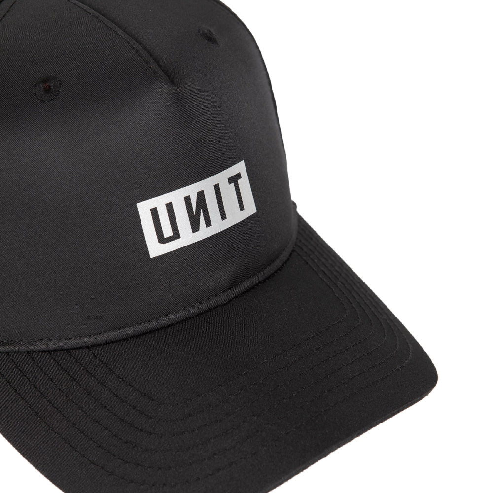 Unit | Mens Impact Trucker Snapback Cap (Black)