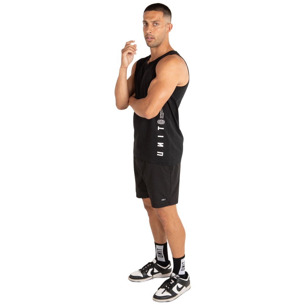 Unit | Mens Lab Singlet (Black)