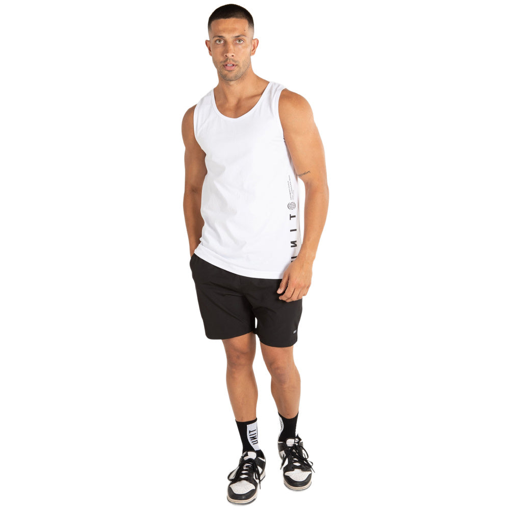 Unit | Mens Singlets- Lab (White)
