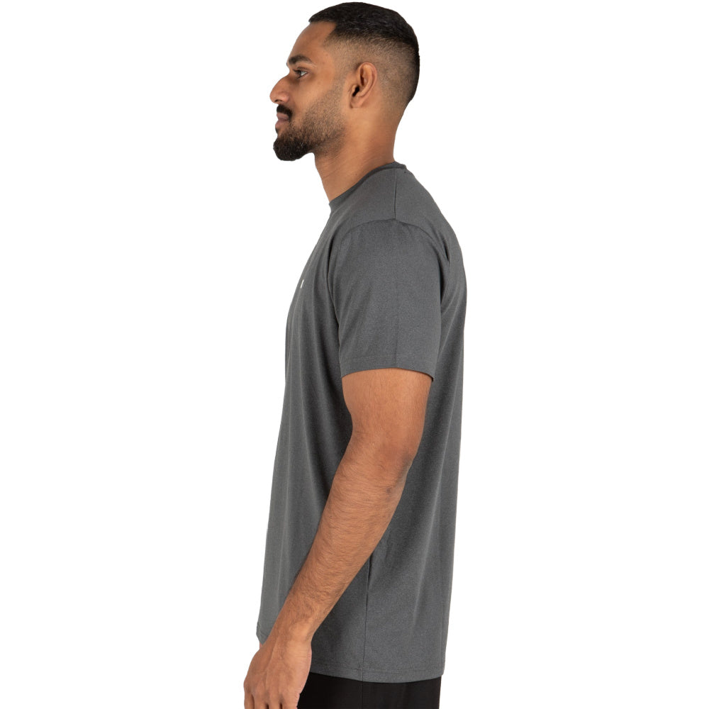 Unit | Mens Pro Flex Performance T-Shirt (Char Heather)
