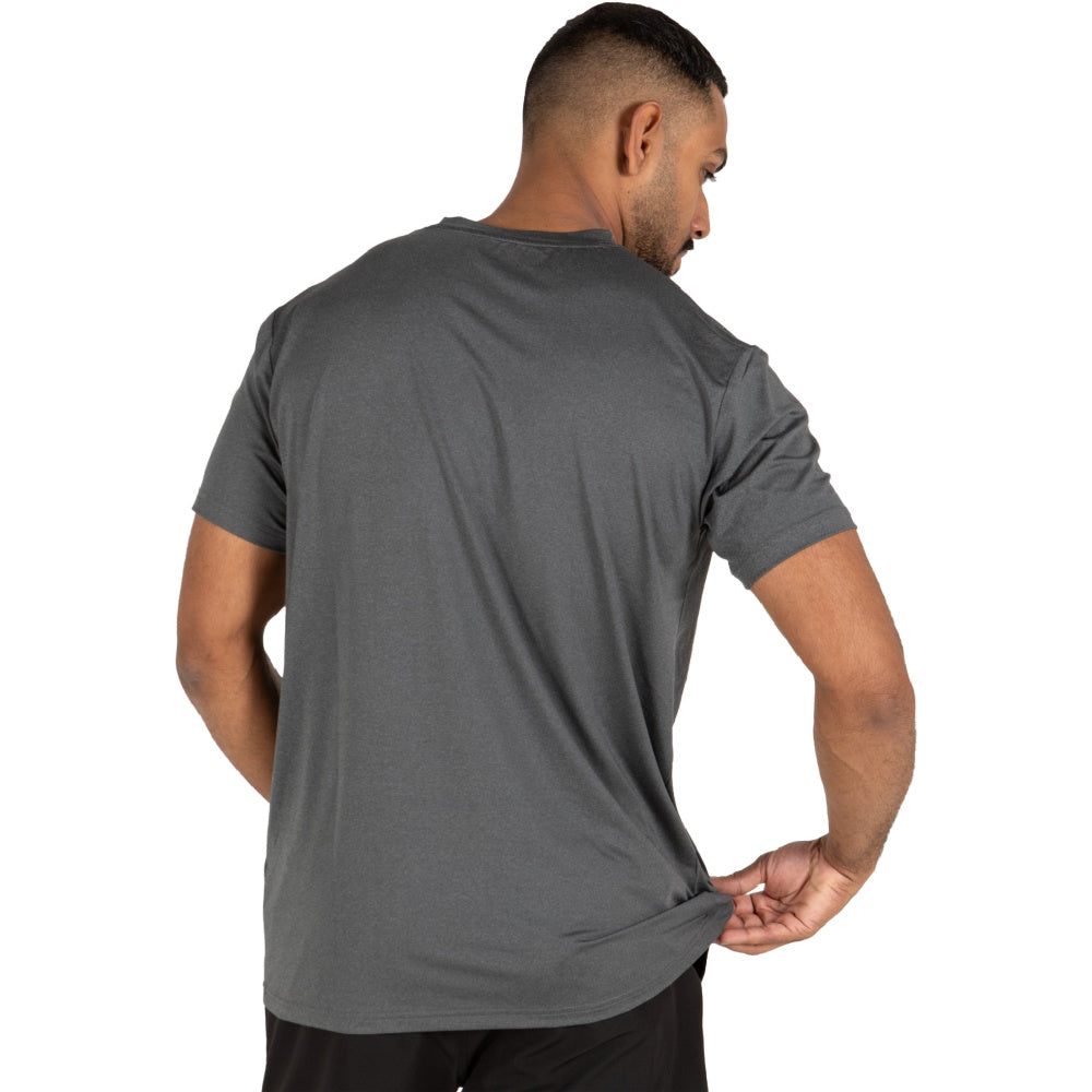 Unit | Mens Pro Flex Performance T-Shirt (Char Heather)