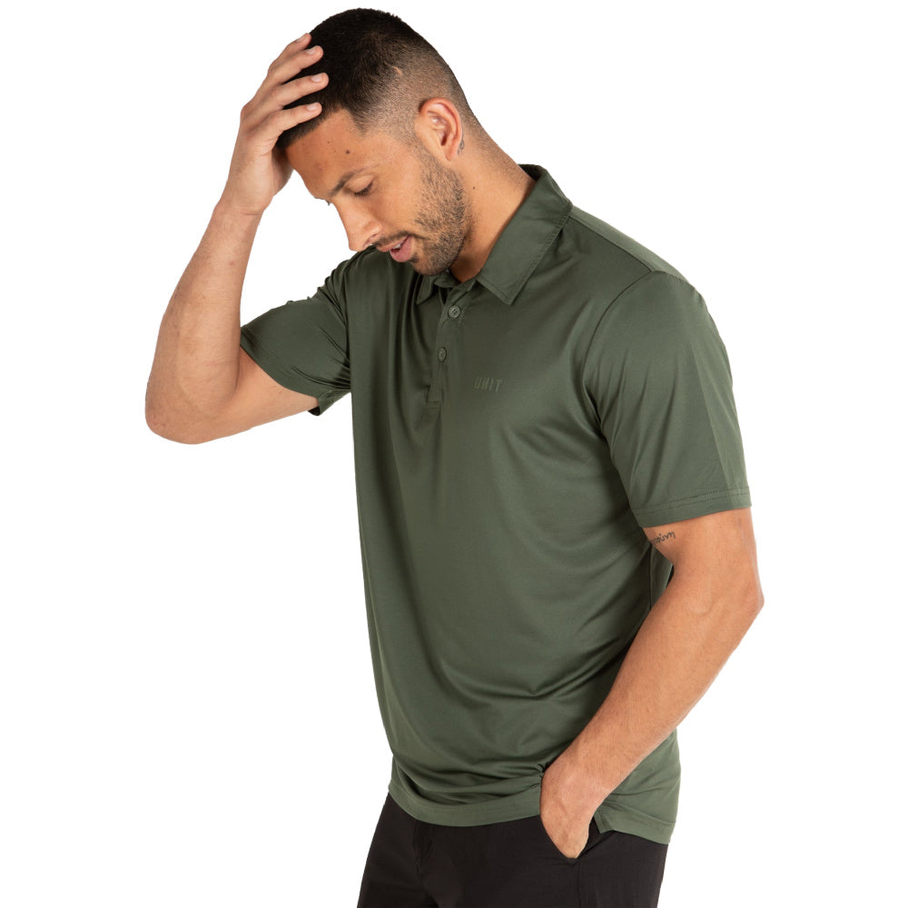 Unit | Mens Pro Flex Polo (Military)